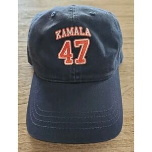 Kamala Harris Hat Baseball Cap 47 th Presidential Campaign Hat Adjustable Blue